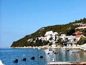 View of Komarna to the west