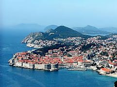Dubrovnik seen from road