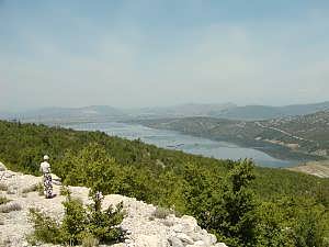 View of Hutovo Blato near Metkovic