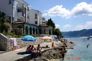 Front of konoba (cafe) in Komarna