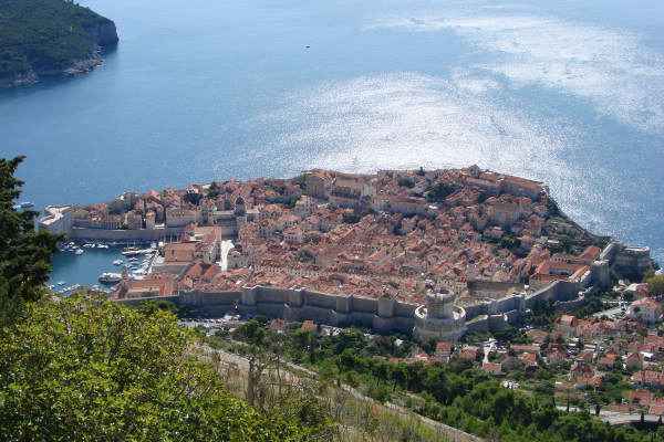 Dubrovnik from Srd
