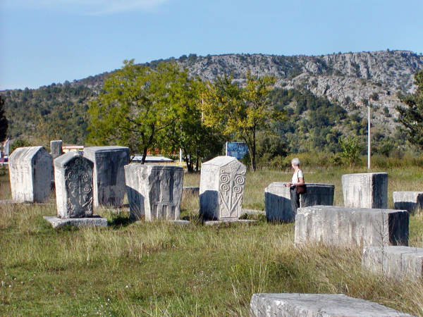 Bogomil stones at Radimlja close to Stolac